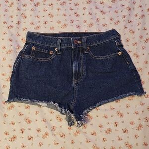 Size 4 VS Pink Denim Shorts